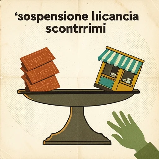 Sintesi e contesto: perché la sospensione licenza scontrini è centrale